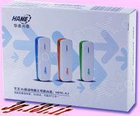 Pocket WiFi-Hame MPR-A1 Power Bank-3G WiFi Router-HAME MPR-A1: WiFi 802.11b/g/n Wireless 3G Router w/ 1800mAh Battery Charger Dongle