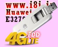 ارزانترين مودم دانگل همراه واي فاي Huawei E3276 سازگار با شبكه هاي همراه نسل سوم و چهارم 3G-4G LTE FDD/TDD