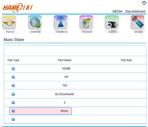 تنظيمات روتر جيبي Hame F2 جهت تبديل به سرور dlna