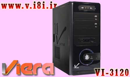 فروشگاه اينترنتي كبوتر- case كيس كامپيوتر، محصول شركت ويرا- مدل: VI-3120