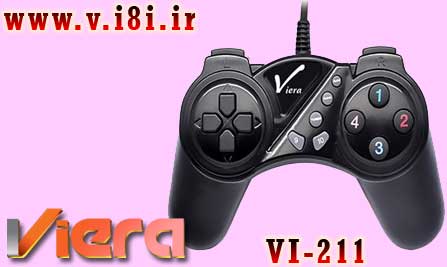 فروشگاه اينترنتي كبوتر-شركت ويرا-Game Pad گيم پد كامپيوتر-مدل: VI-211