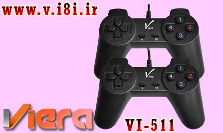 فروشگاه اينترنتي كبوتر-شركت ويرا-Game Pad گيم پد كامپيوتر-مدل: VI-511