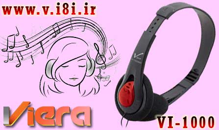 فروشگاه اينترنتي كبوتر-شركت ويرا-headset هدست-هدفون كامپيوتر-مدل: VI-1000