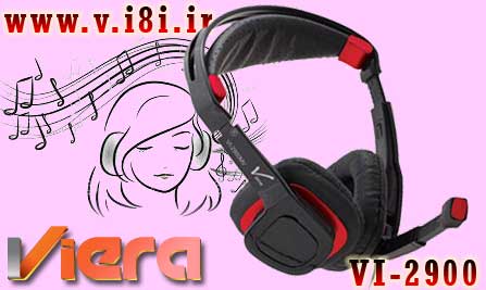 فروشگاه اينترنتي كبوتر-شركت ويرا-headset هدست-هدفون كامپيوتر-مدل: VI-2900