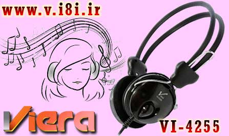 فروشگاه اينترنتي كبوتر-شركت ويرا-headset هدست-هدفون كامپيوتر-مدل: VI-4255