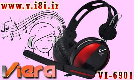 فروشگاه اينترنتي كبوتر-شركت ويرا-headset هدست-هدفون كامپيوتر-مدل: VI-6901