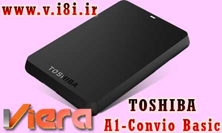 تصوير هارد اكسترنال توشيبا USB 3.0 Externally Hard ، گارانتي شركت ويرا- مدل: TOSHIBA A1-Convio_Basic 