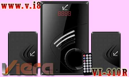 Viera-Audio Amplifier 3D Speaker with Remote Control-model: VI-310R