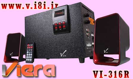 Viera-Audio Amplifier 3D Speaker with Remote Control-model: VI-316R