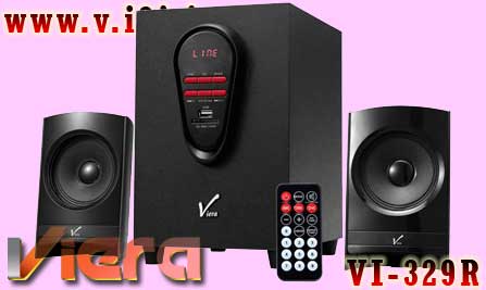 Viera-Audio Amplifier 3D Speaker with Remote Control-model: VI-329R