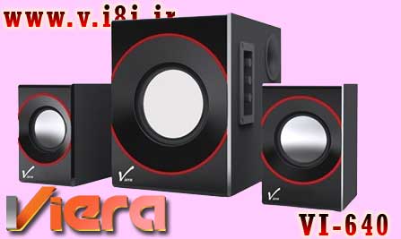 Viera-Audio Amplifier 3D Speaker with Remote Control-model: VI-640