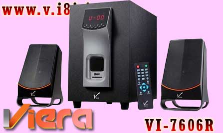 Viera-Audio Amplifier 3D Speaker with Remote Control-model: VI-7606R