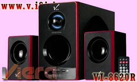 Viera-Audio Amplifier 3D Speaker with Remote Control-model: VI-8620R