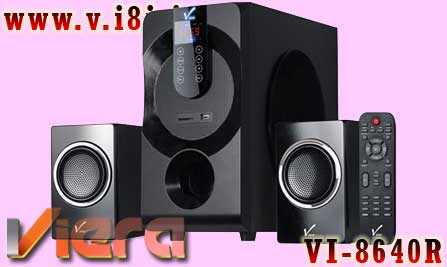 Viera-Audio Amplifier 3D Speaker with touch-Remote Control-model: VI-8640R
