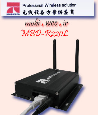 MOBIDATA-MBD-R220L-Industrial 4G LTE Wireless Router