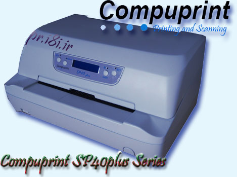 Compuprint SP 40 plus+ Serial Matrix-Dot Matrrix printer-Passbook and transactional printer-Bankbook Printer-special printers-Flatbed